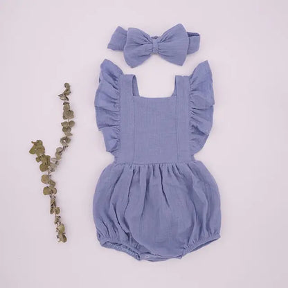 Organic Cotton Summer Baby Girl Clothes